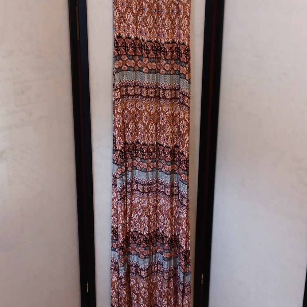 NWT Tribal Print Maxi Dress